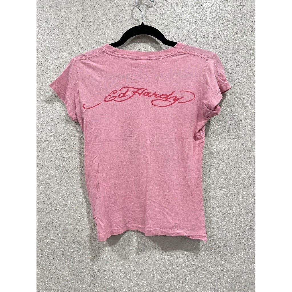 Áo thun Ed Hardy cotton 100%, cổ điển