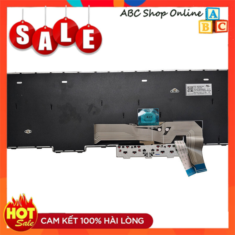 Bàn Phím Laptop Lenovo ThinkPad L15 L15 Gen1 L15 Gen2 ( Không Dùng Cho Mã P15V T15P)