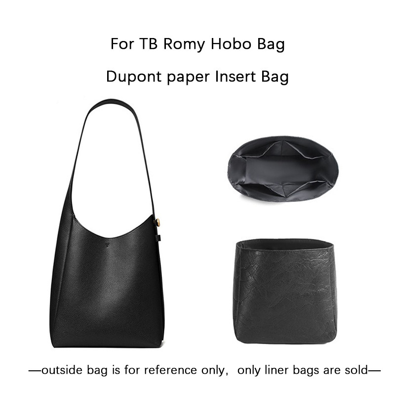 Nhẹ DuPont Giấy Chèn Tổ Chức Cho TB Romy Hobo Túi Đeo Vai Nhỏ & Mini, Slim Liner Bag Shaper