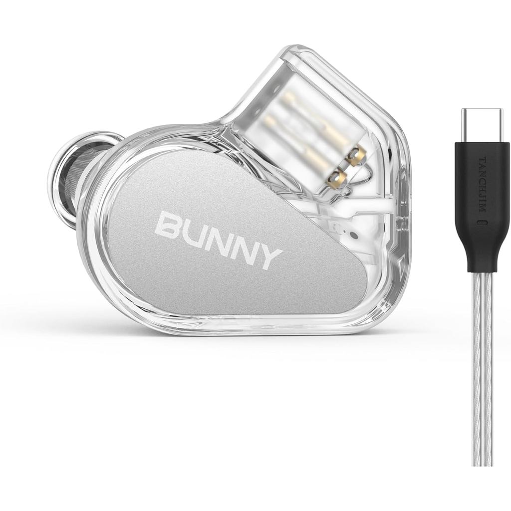 Tai nghe TANCHJIM BUNNY 1DD Dynamic Driver, Tai nghe có dây 2Pin 0.78mm USB Type-CBass mạnh, Gaming