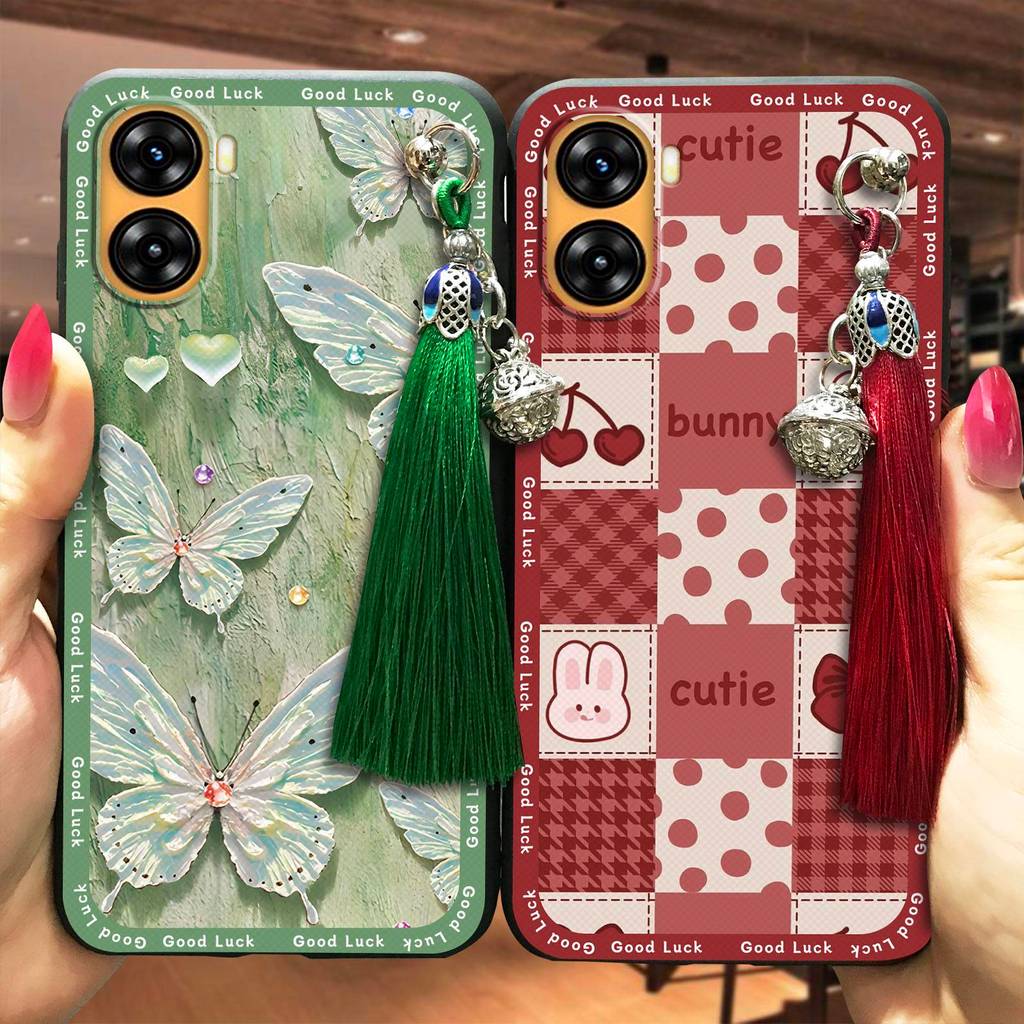 Ốp Điện Thoại Tua Rua Chuông Cho UMIDIGI G3 / G3 Plus / G3 Max Chống Sốc Chống Bụi Bẩn Bọc Toàn Bộ S