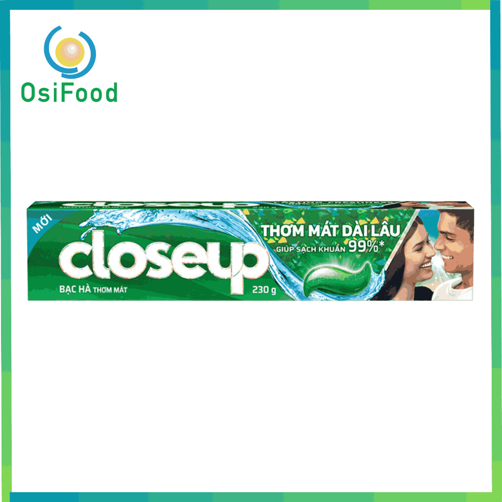 Kem đánh răng CloseUp bạc hà 230g