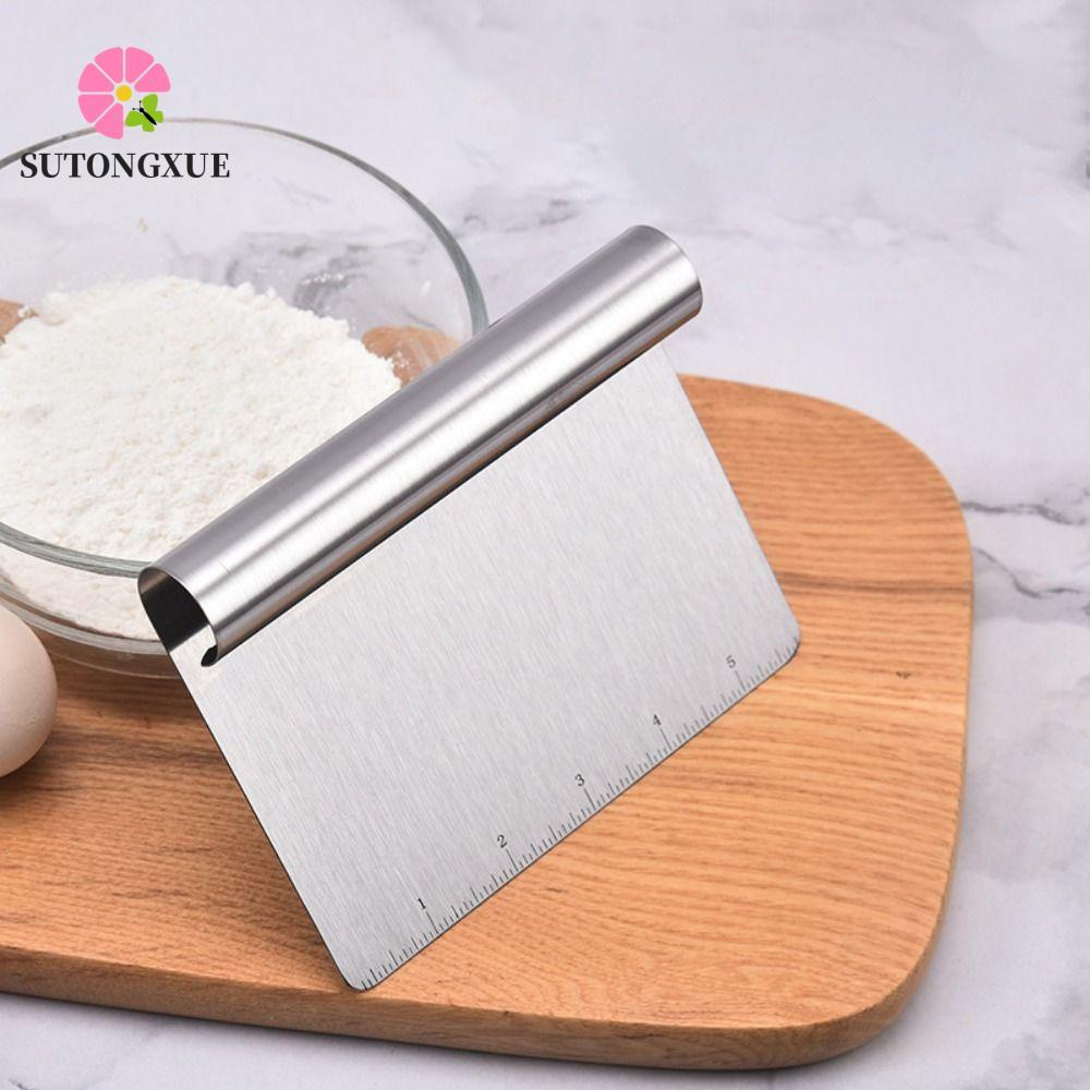 Máy cắt bột SUTONGXUE, Máy cạo ghế dự bị bằng thép không gỉ tốt nghiệp, Máy cạo bánh mì uốn cạnh bằng tay tích hợp đa chức năng