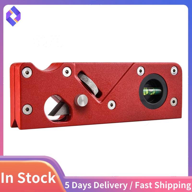 Chế biến gỗ Máy bào tay Máy cắt cạnh gỗ Máy bào góc 45 độ vát vát Cắt tỉa các bộ phận vát màu đỏ