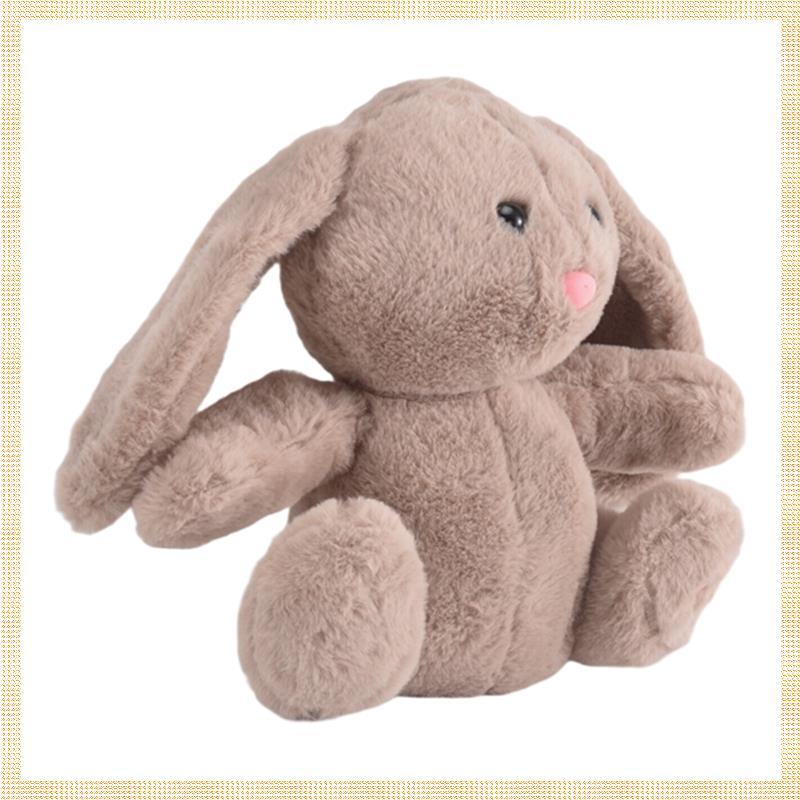 [1fnejakblh.ph] Baby Breathing Bunny Baby Soothing Bunny Plush Doll Toy Baby Kids Soothing Music Sle