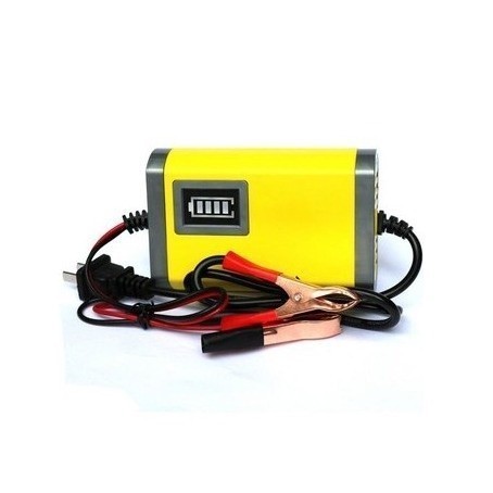 Bộ Kích Sạc Acquy Máy sạc bình Acquy 12V Bộ sạc acquy 12V-3A thông minh cao cấp Bộ nạp ác quy tự ngắ