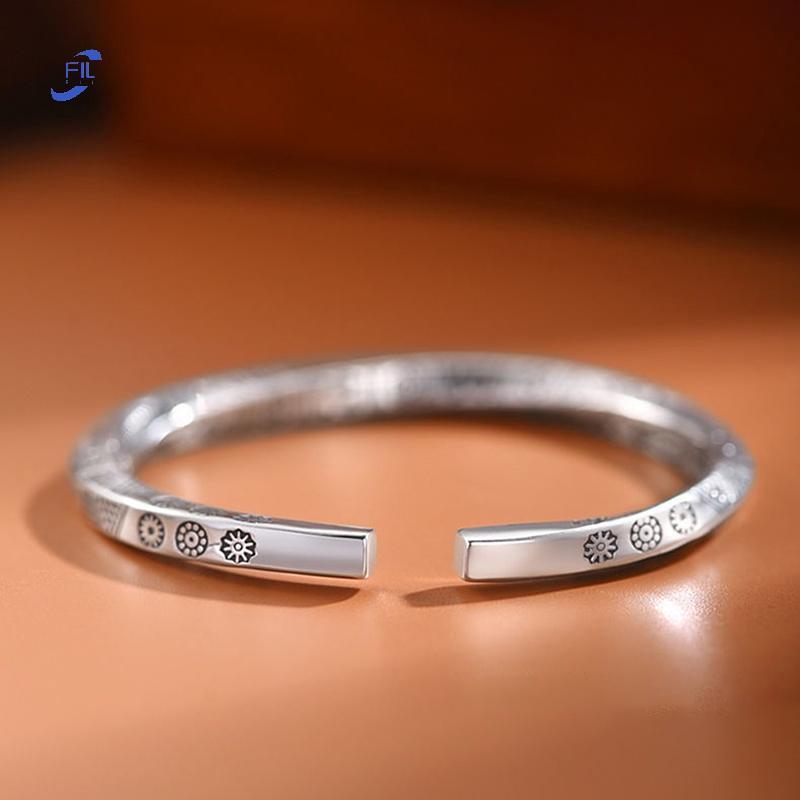 FIL Vintage Lắc Tay Nam Nữ Mobius Xoắn Vòng Tay Unisex Casual Pulseira Gents Trang Sức Mobius Vòng T