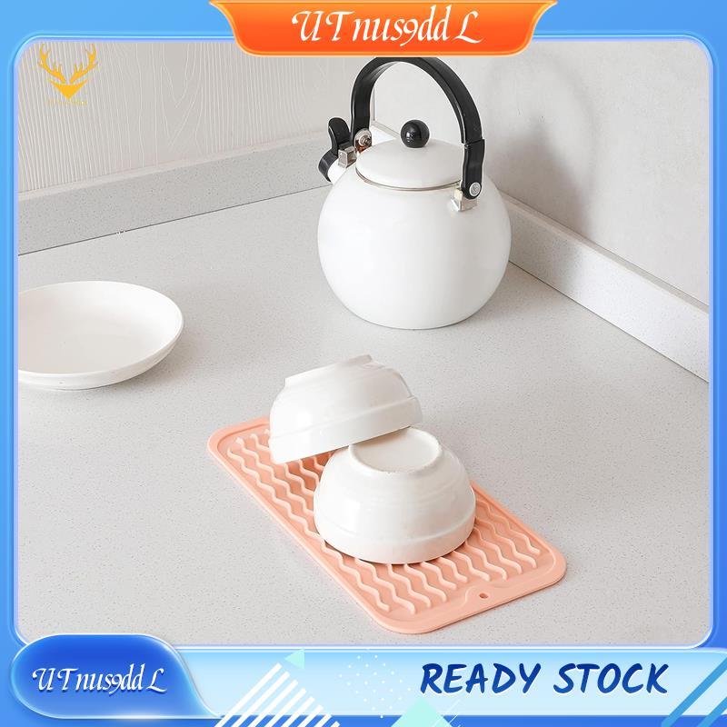 [UTnus9ddL] Thảm sấy bát đĩa để sử dụng nhiều lần, dễ dàng làm sạch, thân thiện với môi trường, chịu