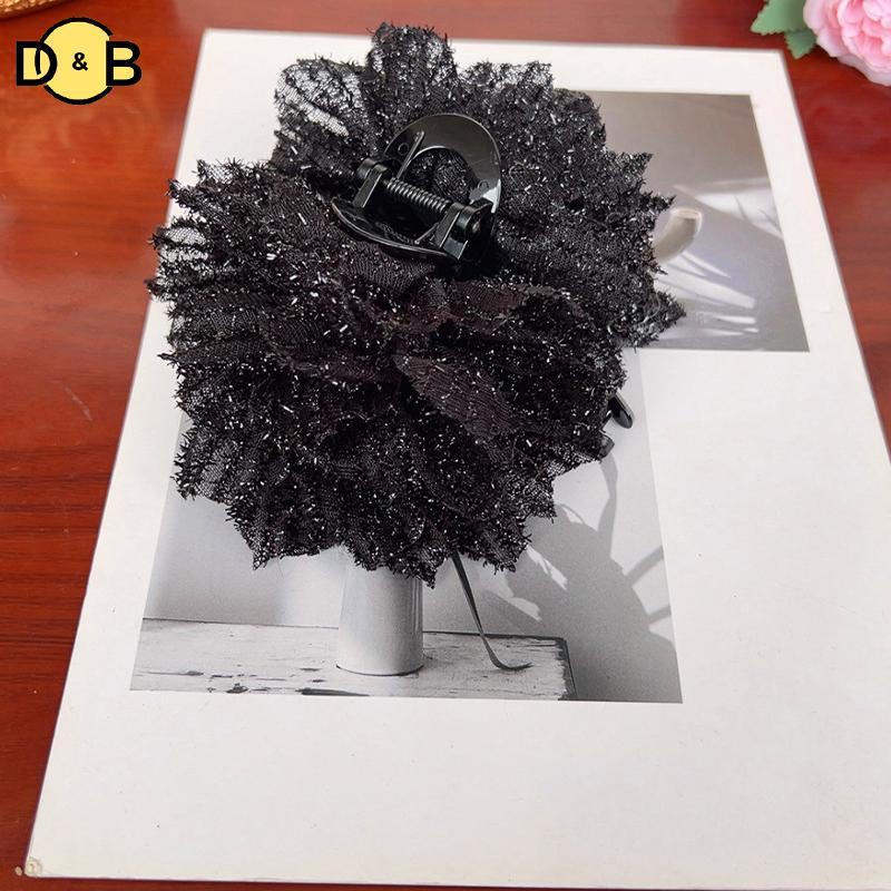 [DB] Rose Mesh sel Flower Sweet Fashion Clothing Accessories TH