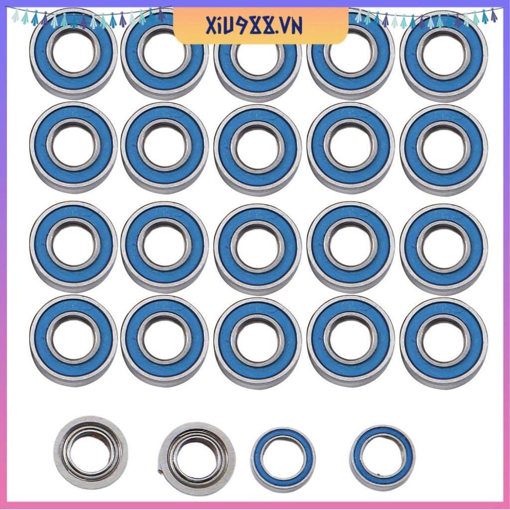 [xiu988.vn] Bộ vòng bi kín 24 chiếc cho phụ kiện nâng cấp thay thế xe RC MF-01X MF01X