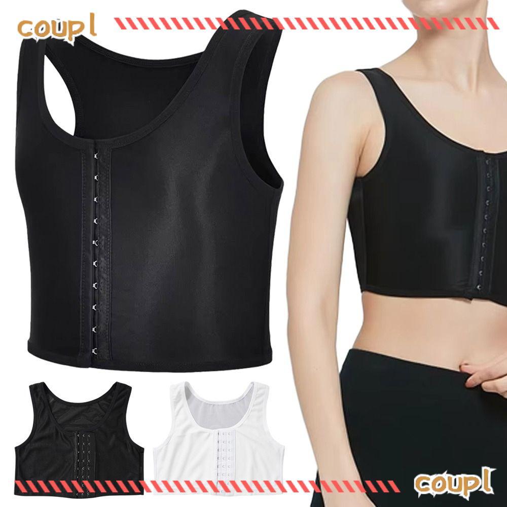 Áo liền quần vest ngực shaper dành cho nữ tomboy đồng tính, size M-3XL
