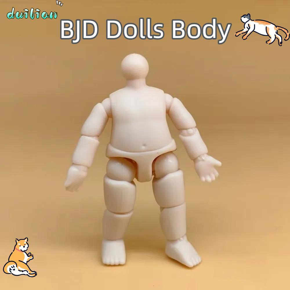 Búp bê hình DUILIAN, Búp bê cơ thể nhiều khớp PVC, Búp bê Anime 3in 4in Chiều cao Bền BJD Thân búp b