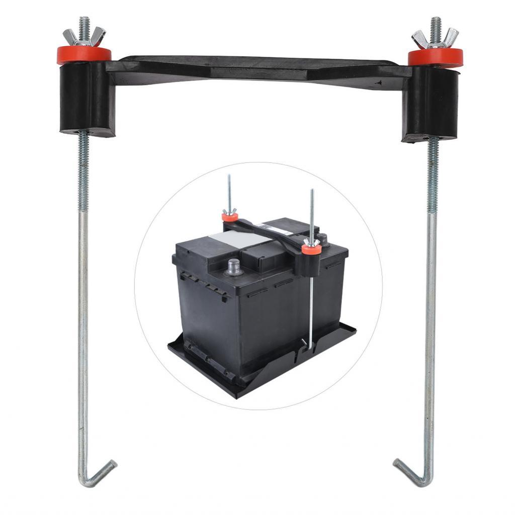Giá đỡ giữ pin đa năng với bu lông 10in J - Cấu trúc cao su và hợp kim nhôm cao cấp cho pin 55AH 60A