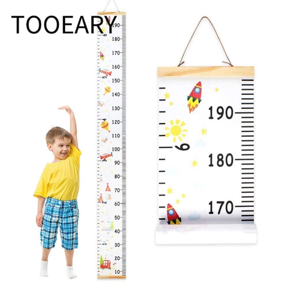 Dụng cụ đo chiều cao cho trẻ em, Thước đo biểu đồ tăng trưởng cuộn có thể tháo rời, Biểu đồ đo chiều