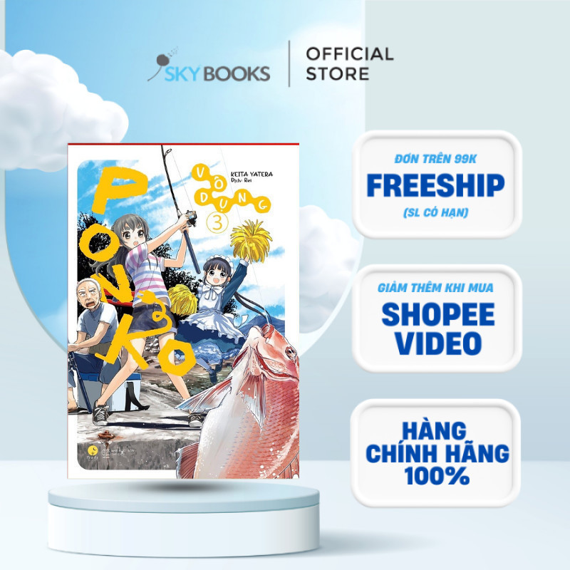 Sách - Ponko Vô Dụng (Tập 3)