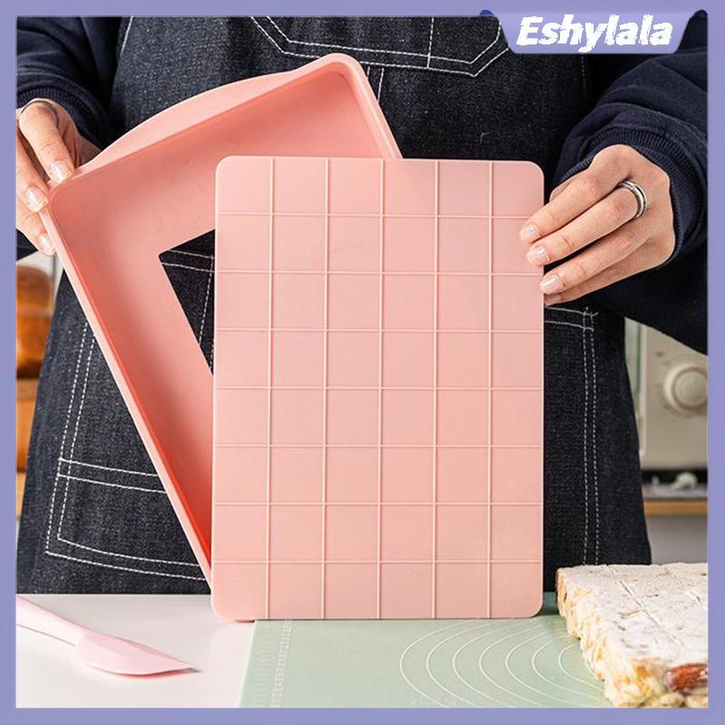 Eshylala Chất Lượng Cao Nougat Khuôn Bông Tuyết Bánh Ngọt Đáy Khuôn Nonsti Khuôn Nướng Làm Mát Thiết