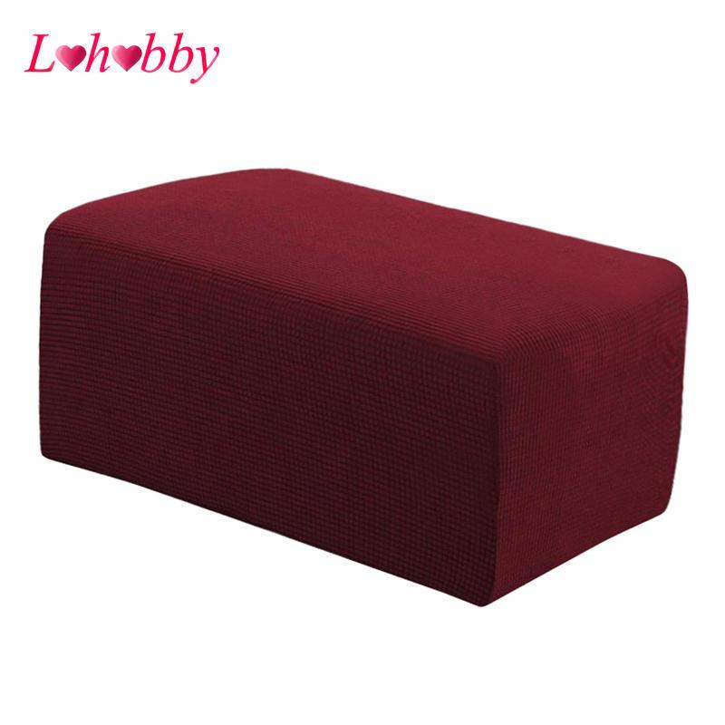 Ottoman Pouf Bao Ghế Để Chân Ghế Bọc Ottoman Chân Bảo Vệ Bao Da Tay Bảo Vệ Phụ Kiện Mềm Bền Chống Nh