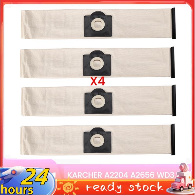 4 Túi Bụi Cho A2004 A2204 A2054 A2656 WD2 WD3 Bộ Phận Máy Hút Bụi Có Thể Giặt Túi Lọc