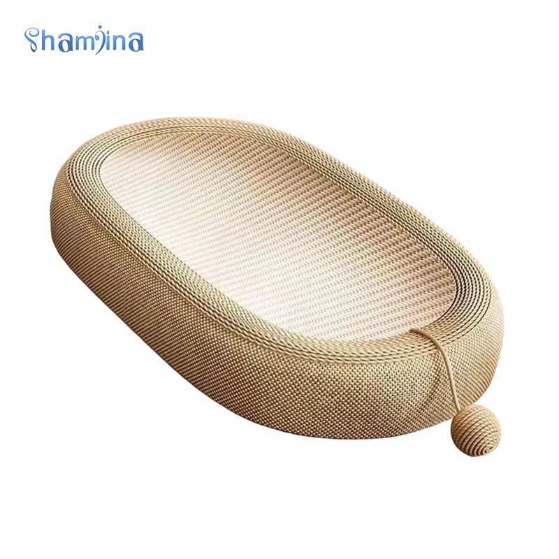 Cat Scratching Board Bed Lounge Trang trí giường thú cưng Thoải mái thoáng khí