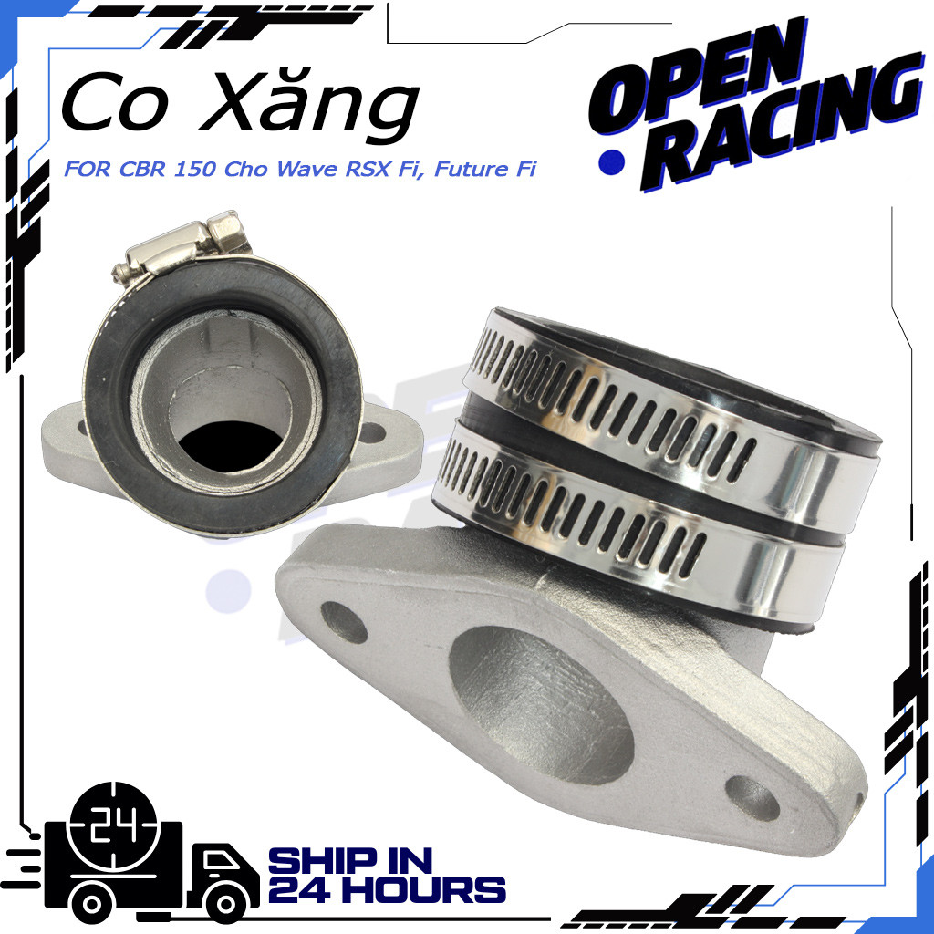 Co Xăng Họng Xăng KENADA Racing Mẫu CBR 150 Cho Wave RSX Fi, Future Fi