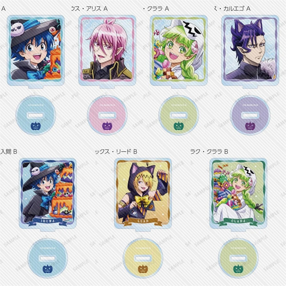 Standee Anime Ma Nhập Học Iruma-kun Mairimashita Iruma-kun Mô Hình Mica Acrylic Trang Trí Bàn Học Ca