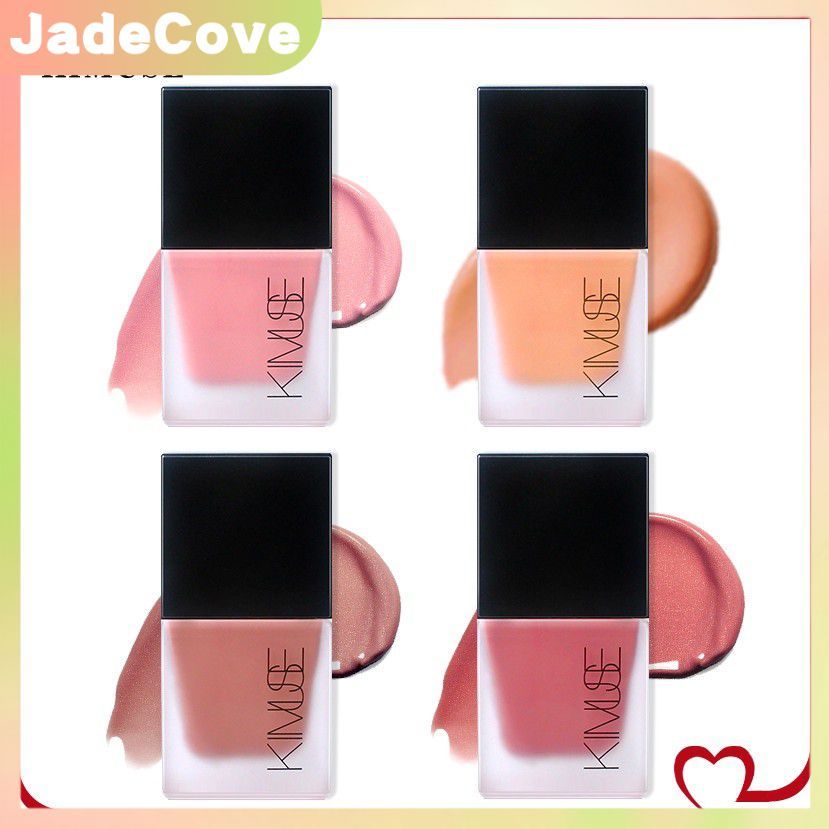 [COD] ❤KIMUSE❤ Phấn má hồng dạng lỏng 4 màu mới, lấp lánh tự nhiên, chống thấm nước, lâu trôi, dạng 