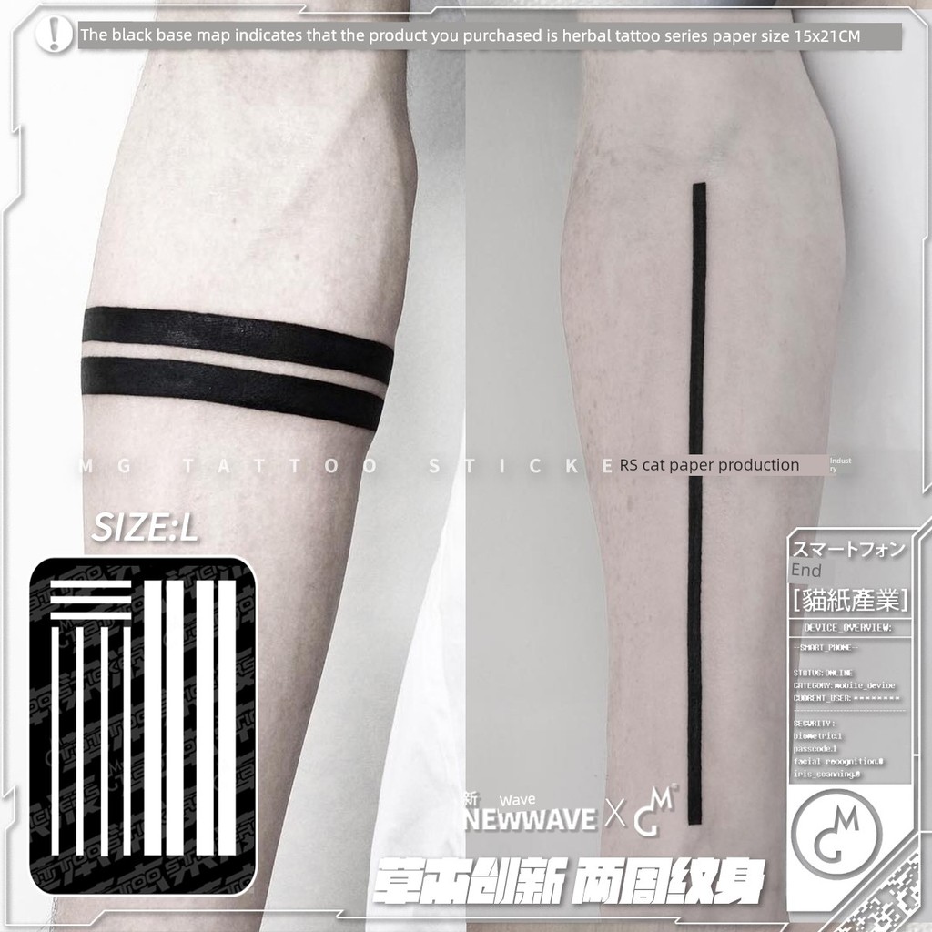 hình xăm 15 ngày full lưng xăm 15 ngày Nhãn dán hình xăm đơn giản lâu dài MG Herbal