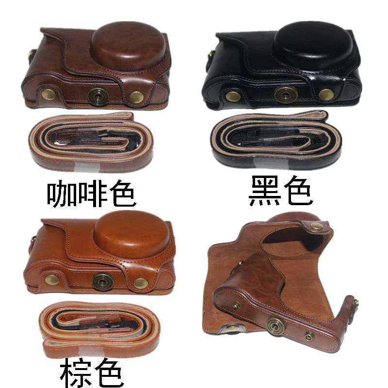 Thích hợp cho Túi đựng máy ảnh Samsung EK-GC200 GC100 Vỏ da máy ảnh chia tách GC100 Bảo vệ đơn giản