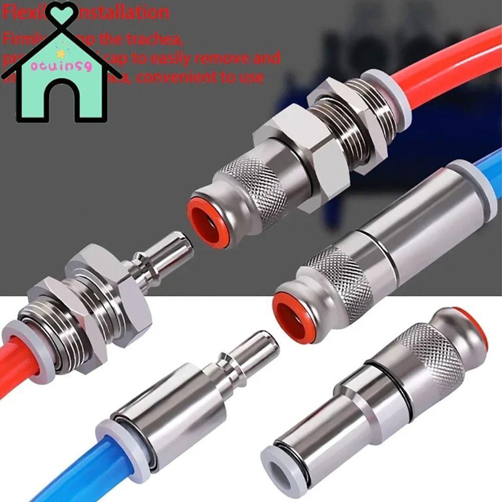 OTOINSG 1 Cái Đầu nối nhanh khí quản, KK2P / KK2S-04H-06H-04E-06E-06E Khớp nối nhanh một chiều, Lắp 
