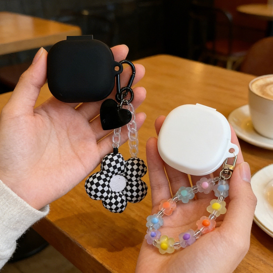 Hoa Keychian Dành Cho B & O beeplay EX / EQ Ốp Lưng Tai Nghe Silicon Phụ Kiện Dành Cho B & O Beoplay