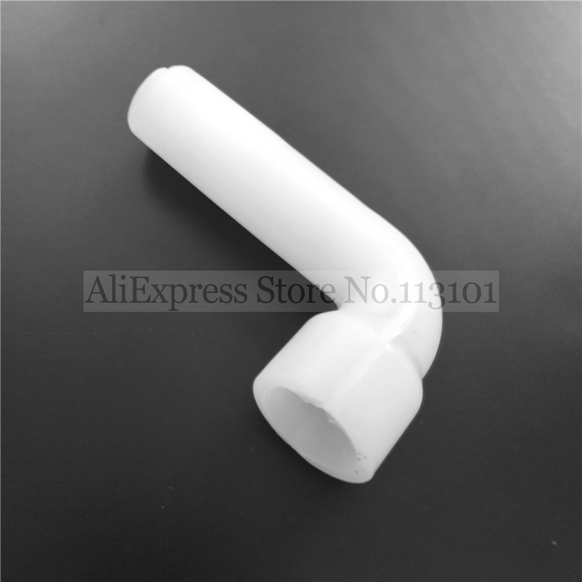1 Silicone L Conduit Ống Trắng Mới Lắp Phần BQL Mềm Phục Vụ Máy Làm Kem Phụ Kiện