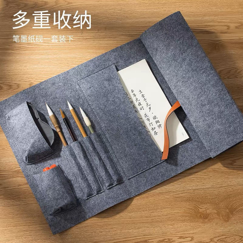 Tấm lót nỉ nỉ nỉ Tấm rèm bút Lưu trữ Thư pháp Tranh nỉ miếng lót Bút mực Giấy Inkstone Thư pháp Pháp
