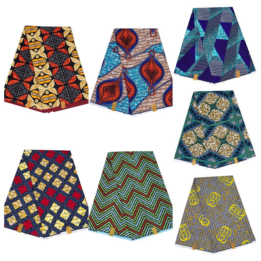 Đầm vải batik ankara từ châu Phi - Sản phẩm may sẵn