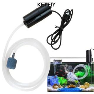 Máy nén khí KETFIY 1 chiếc, Máy bơm không khí oxy bể cá im lặng, Phụ kiện bể cá bền bỉ Máy tạo oxy USB di động 5V 1W