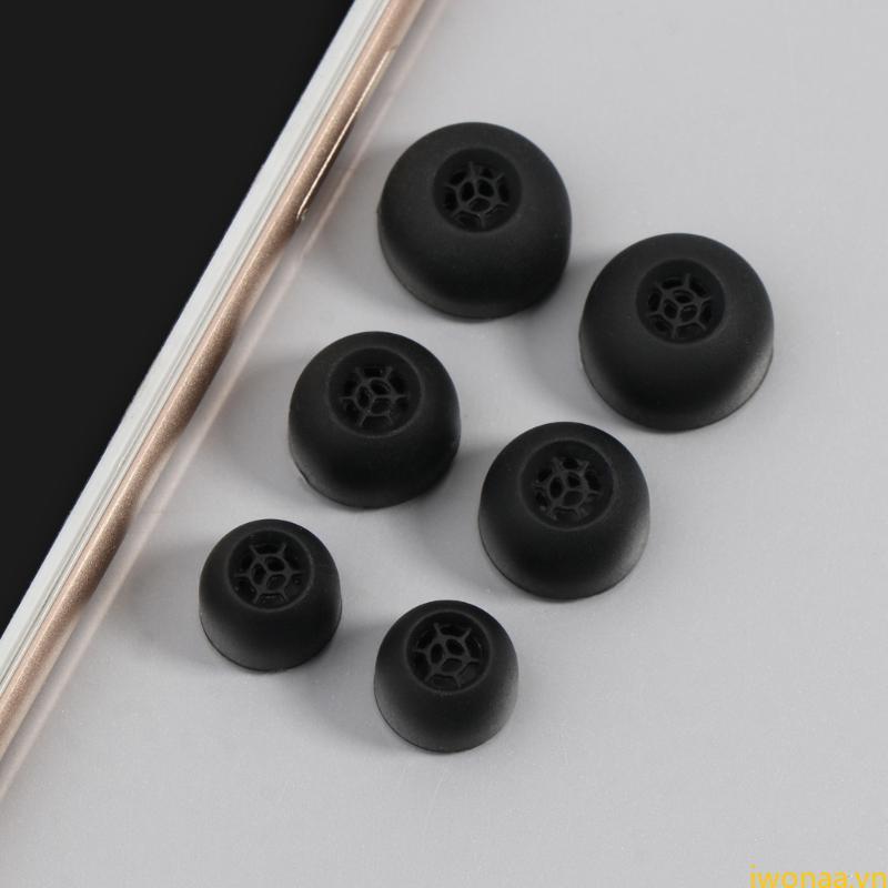 IWO 3 Cặp Tai Nghe Silicon Mềm Đầu Tai Nghe Nút Tai Cho IE900