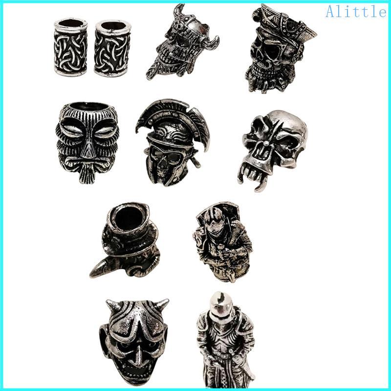 Alia Phụ Kiện Tóc Hạt Râu Phong Cách Viking Bắc Âu