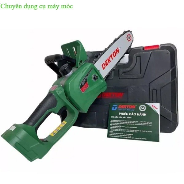 Thân cưa xích pin Dekton M21-CS08BL Chính hãng ( thân chưa pin xạc) SHOP DỤNG CU