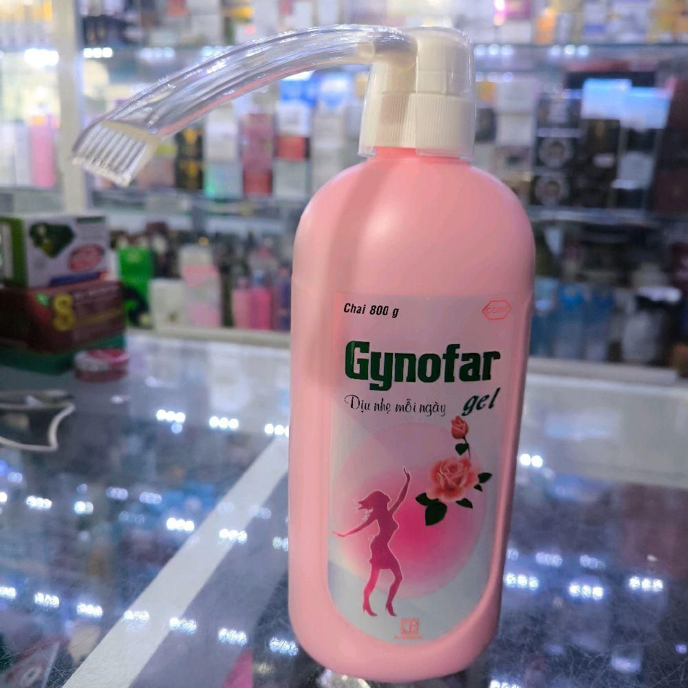 Gynofar gel mới Tắm - Gội- vệ sinh 800ml