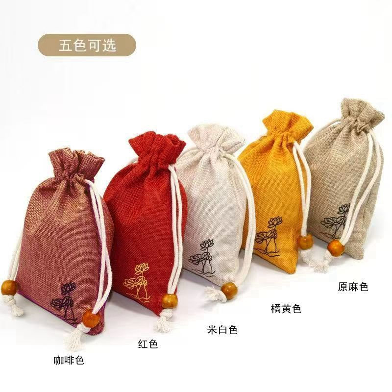 Gift bags, cloth bags, jewelry pouches, cotton-linen bags, small craft bags, painting bags, storage 