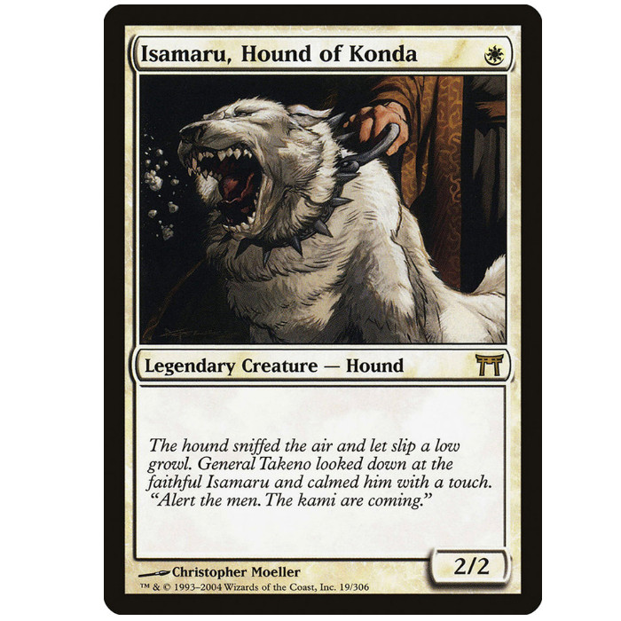 Thương hiệu khách Nest Wanzhi Thương hiệu Imada Hound Yumaru Isamaru, Hound of Konda Gold White