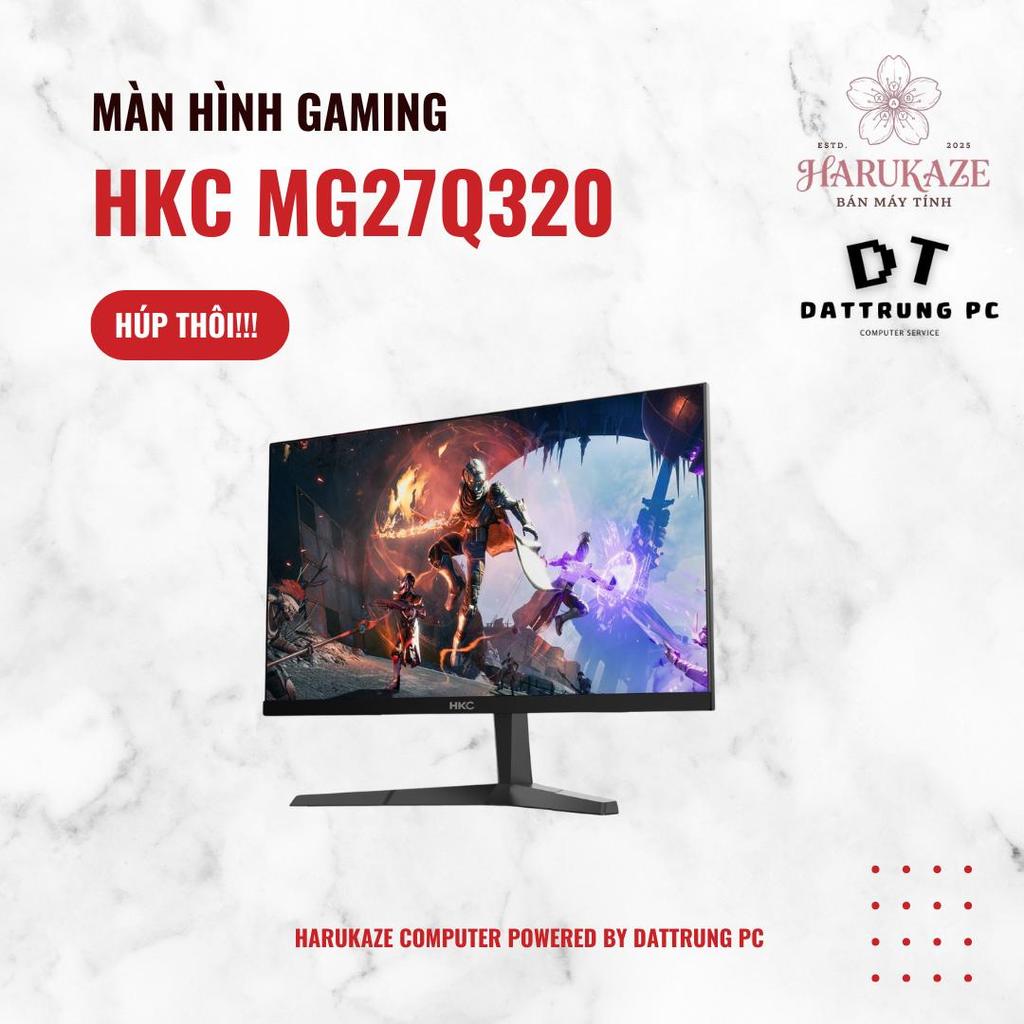 [Harukaze Labs] Siêu Phẩm HKC MG27Q320 27" | Độ Phân Giải 2K QHD | Tần Số Quét 320Hz Siêu Khủng | Tấ