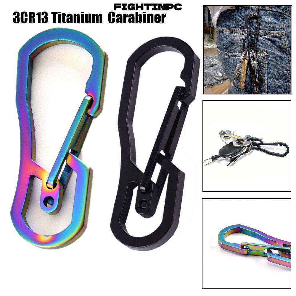 Fightinpc Móc Treking Carabiner Chất Lượng Cao, Dành Cho Leo Núi Và Móc Chìa Khóa
