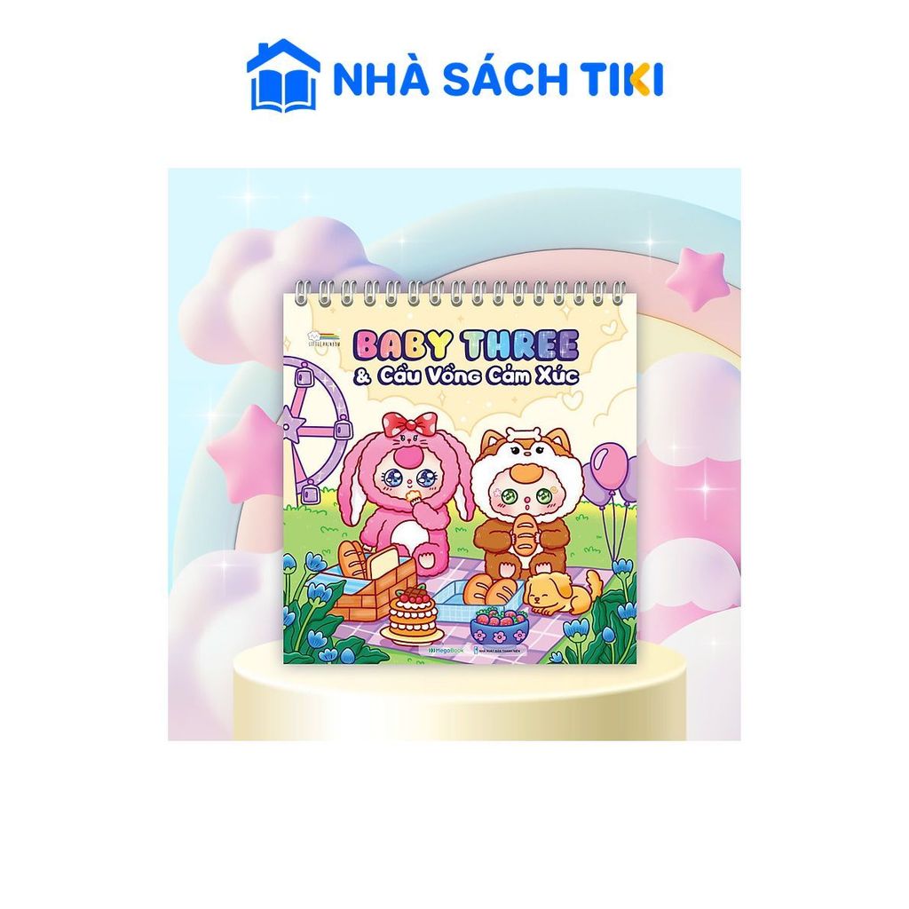 Sách Baby Three & Cầu vồng cảm xúc - Megabook