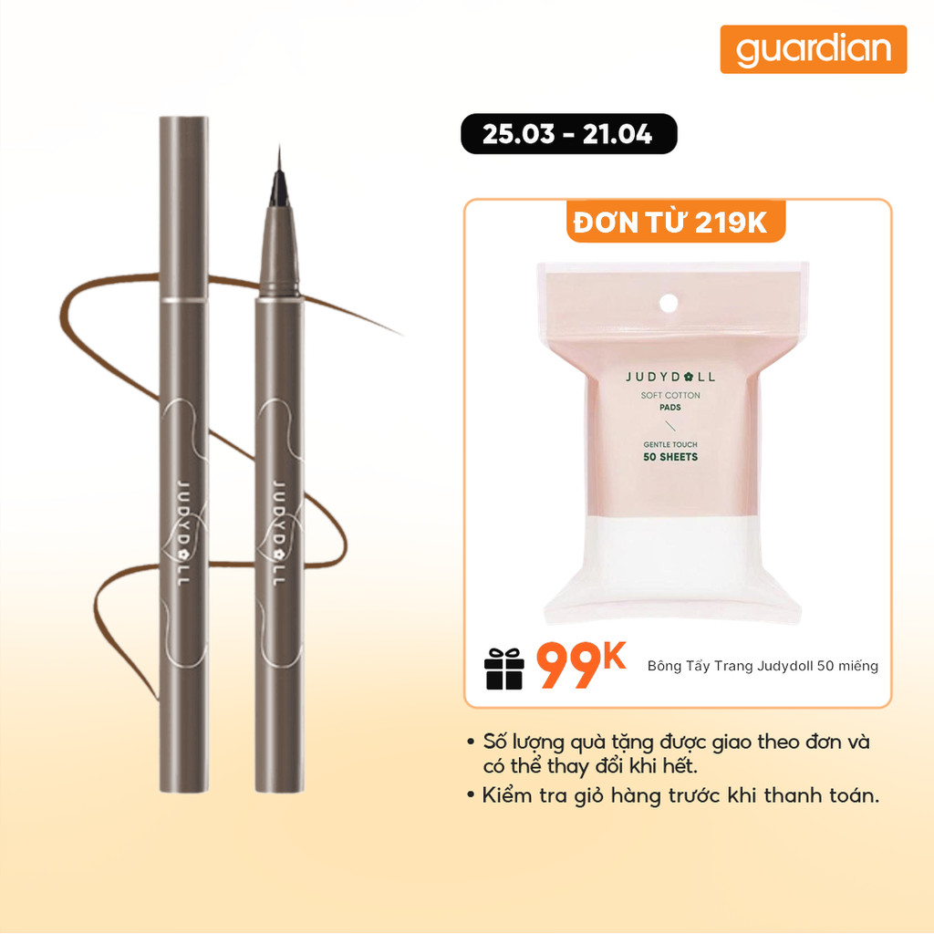 Chì Kẻ Mắt Judydoll Lỏng Gọn Gàng Siêu Mảnh Thon Gọn Chống Nước Khô Nhanh Lâu Trôi Không Lem