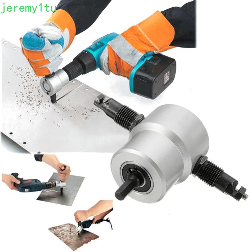 JEREMY Double Head Nibbler, Máy cắt tấm kim loại hai đầu có thể điều chỉnh, Dụng cụ gỡ lỗi quay quay