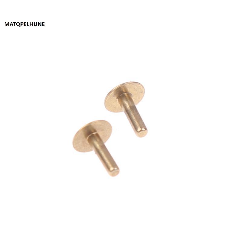 MATQPELHUNE 2 Chân mặt đồng hồ bằng đồng 0,64 / 0,69 / 0,74 / 0,79 / 0,94mm Thân đồng hồ sửa chữa ch