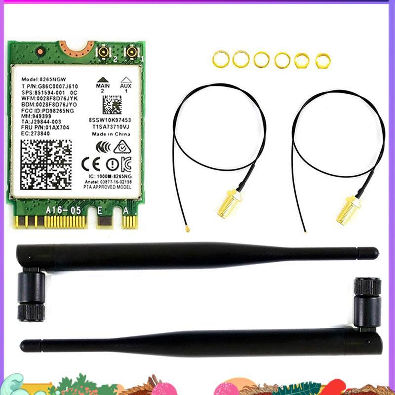 Mô-đun NIC không dây AC8265 chế độ kép Hỗ trợ WiFi 2.4GHz / 5GHz và Bluetooth 4.2 cho Bộ Nano barryw