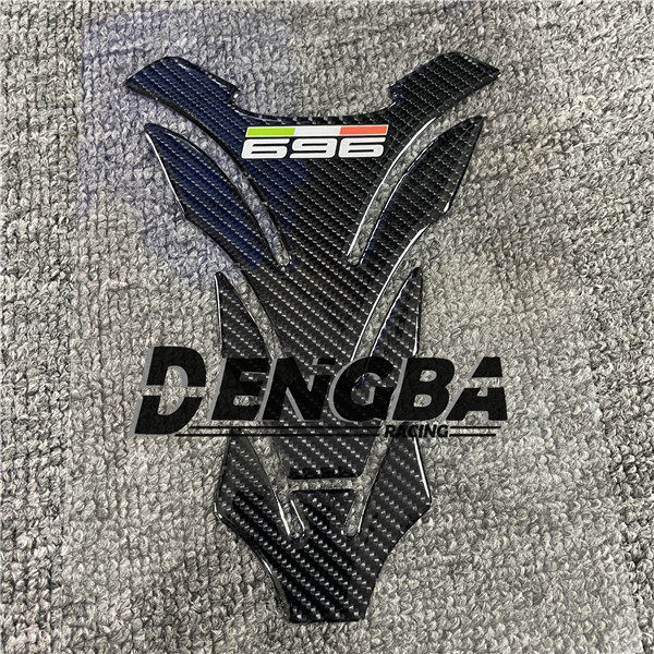 Thích hợp cho Ducati MONSTER696 Monster 696 / 796 / 1100 Sợi Carbon Bình Nhiên Liệu Nắp Miếng Dán Xư