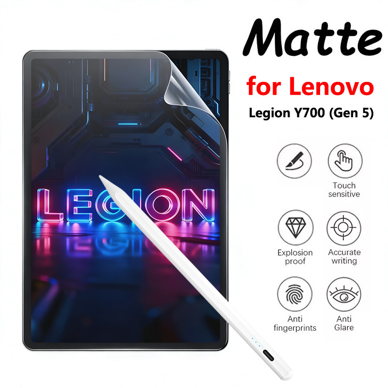Giấy Như Phim Bảo Vệ Màn Hình Mờ Cho Lenovo Legion Y700 Gen 5 5th 8.8 Inch 2026 4th 2025 Y700 8.8 3r