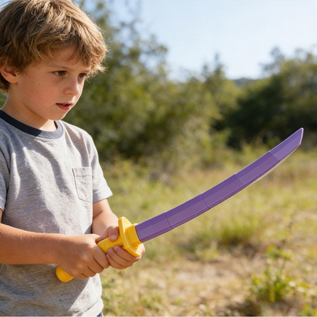 Pipiph 3D In Hình Tím Cosplay Thanh Kiếm Trang Phục Thực Tế Đạo Cụ Dành Cho Người Hâm Mộ Anime